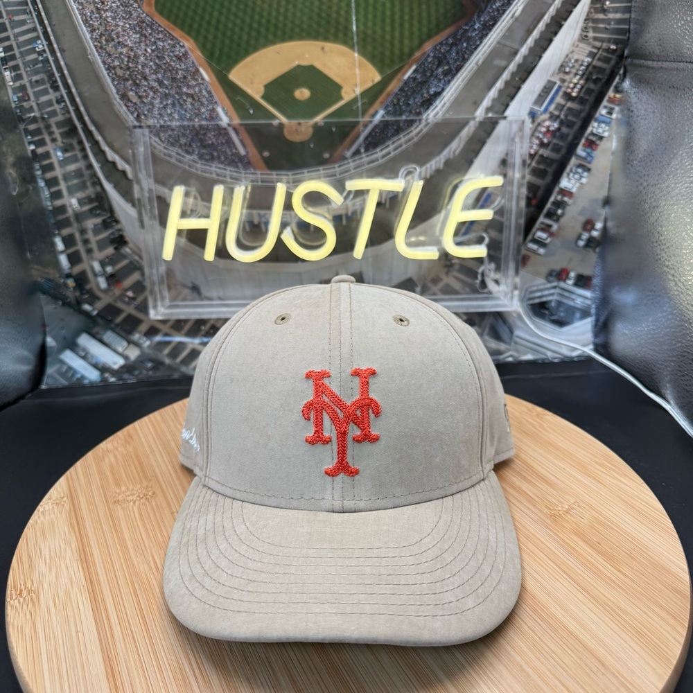 Aime Leon Dore X New Era New York Mets Brushed Nylon Khaki (FW21) Sz 7 1/4